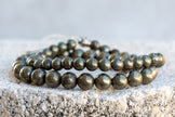 Pyrite Wealth and Luck Gemstone Crystal Bracelet