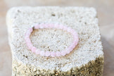 Rose Quartz Compassion Self-Worth Gemstone Crystal Bracelet