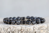 Yellow Rutilated Quartz Gemstone Crystal Bracelet