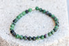 Ruby Zoisite Gratitude Gemstone Crystal Bracelet