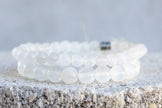 Selenite Gemstone Crystal Bracelet