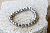 Hematite Black | Silver Stabilize Gemstone Crystal Bracelet