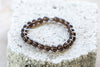 Smoky Quartz Grounding Gemstone Crystal Bracelet