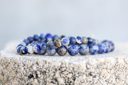 Sodalite | Emotional Balance Gemstone Crystal Bracelet