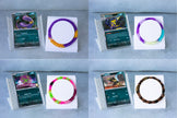 Pokémon TCG Playing Card with Inspired Rubber Band Bracelet