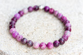 Sugilite Gemstone Crystal Bracelet