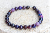 Sugilite Gemstone Crystal Bracelet