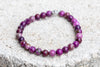Sugilite Gemstone Crystal Bracelet