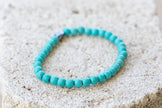 Turquoise Gemstone Crystal Bracelet