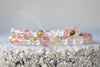 Watermelon Quartz Master Healer Gemstone Crystal Bracelet