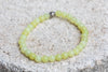Jade Blue | Yellow | Purple Gemstone Crystal Bracelet